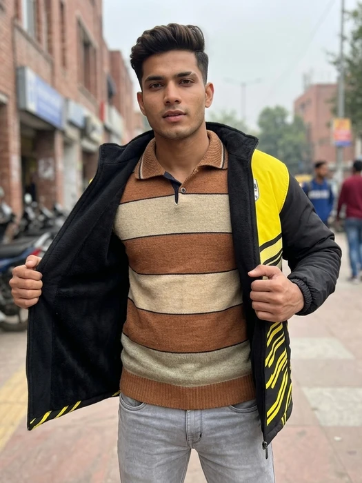 School Jacket — Inner View — Gyana Garments Noida Approvd